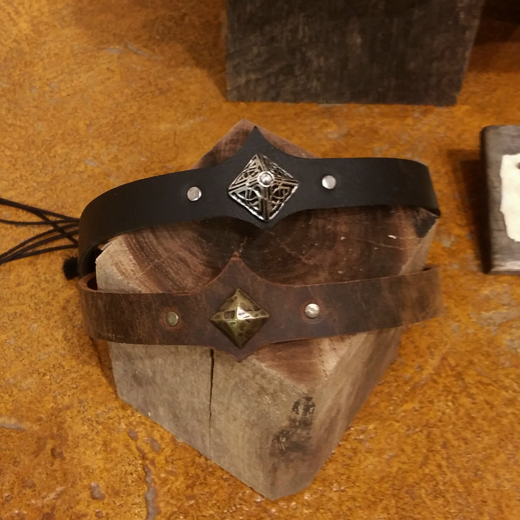Leather Circlet Reliquary Arcanum